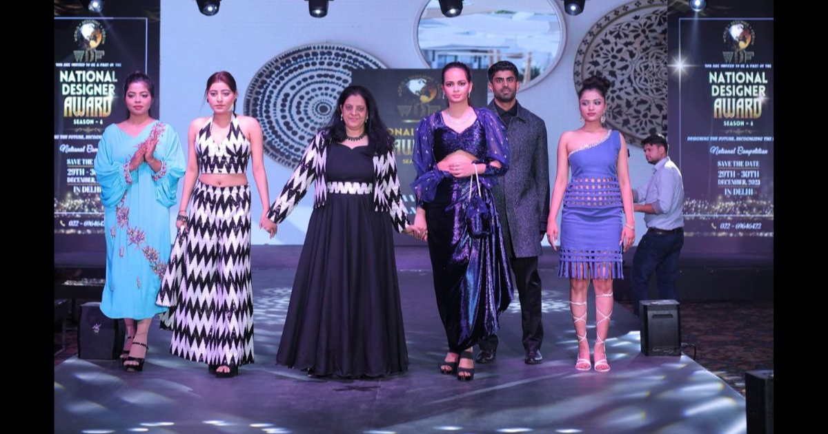 Kavita Manocha of 'SUIT-ME' Triumphs as Best Indo-Western Designer at National Designer Awards 2023